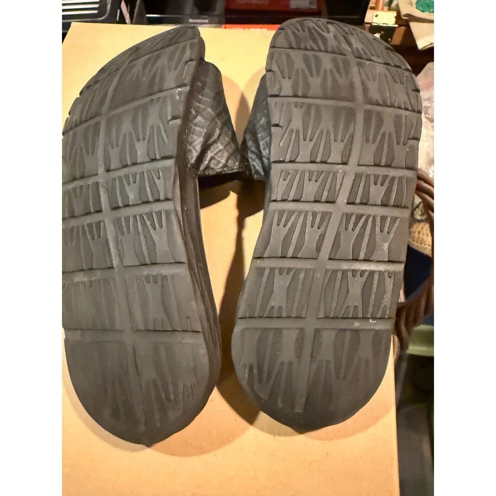 Nike Benassi Solarsoft Slides Mens 11 Black Anthracite Sandals 705474-091